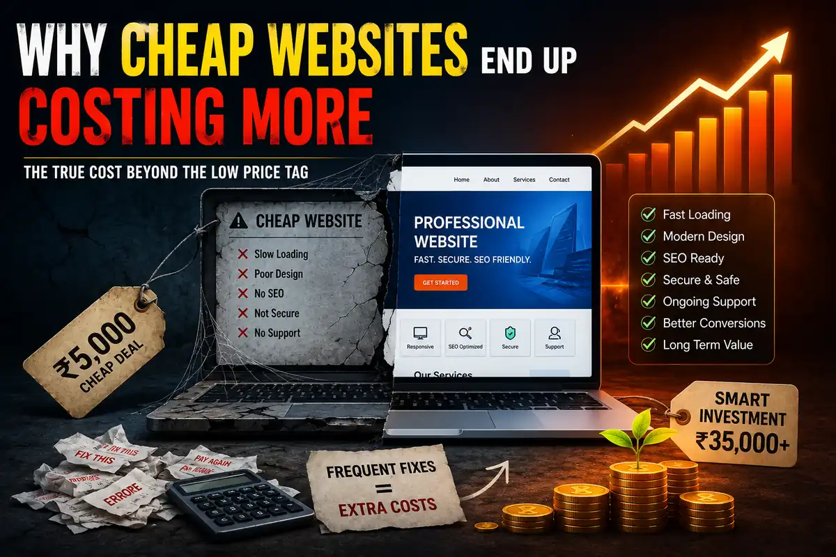 Money slipping through cracks in a poorly built website